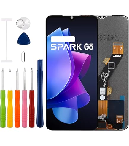Amazon.com: Tecno Spark Go 2023 Screen Replacement - LCD